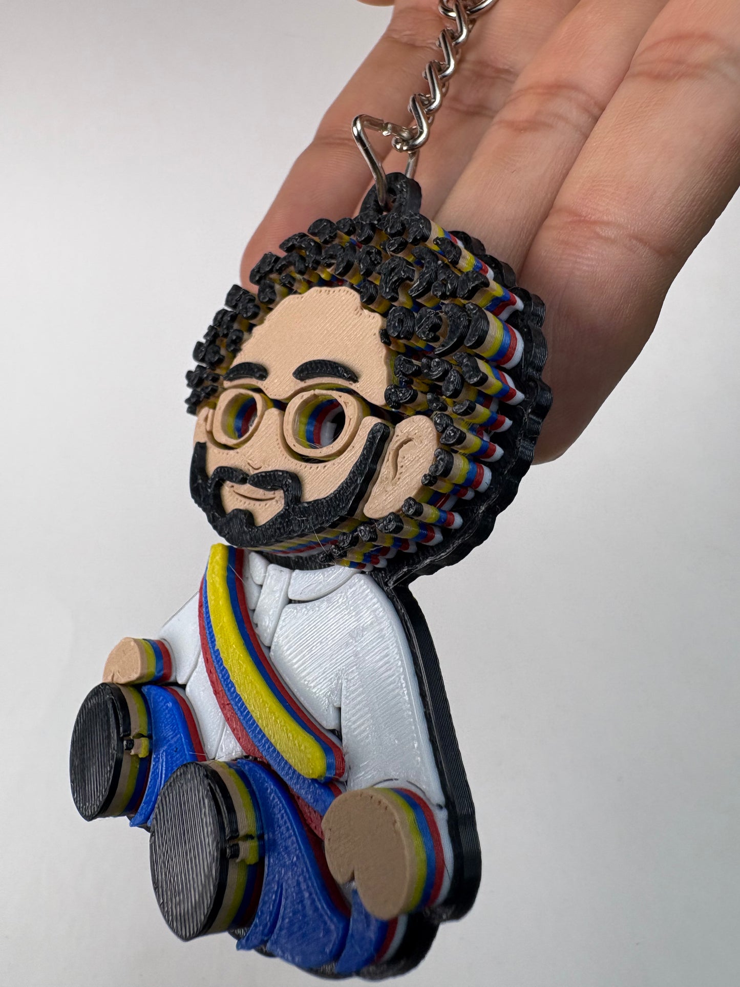 Llavero de Iván Cepeda-3D
