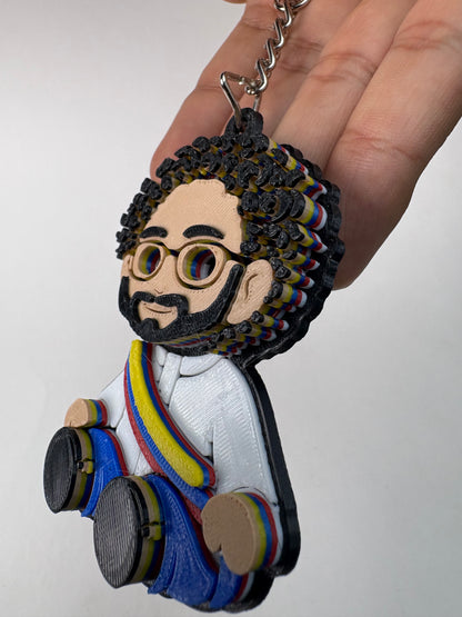 Llavero de Iván Cepeda-3D