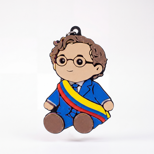 Llavero de Petro-3D