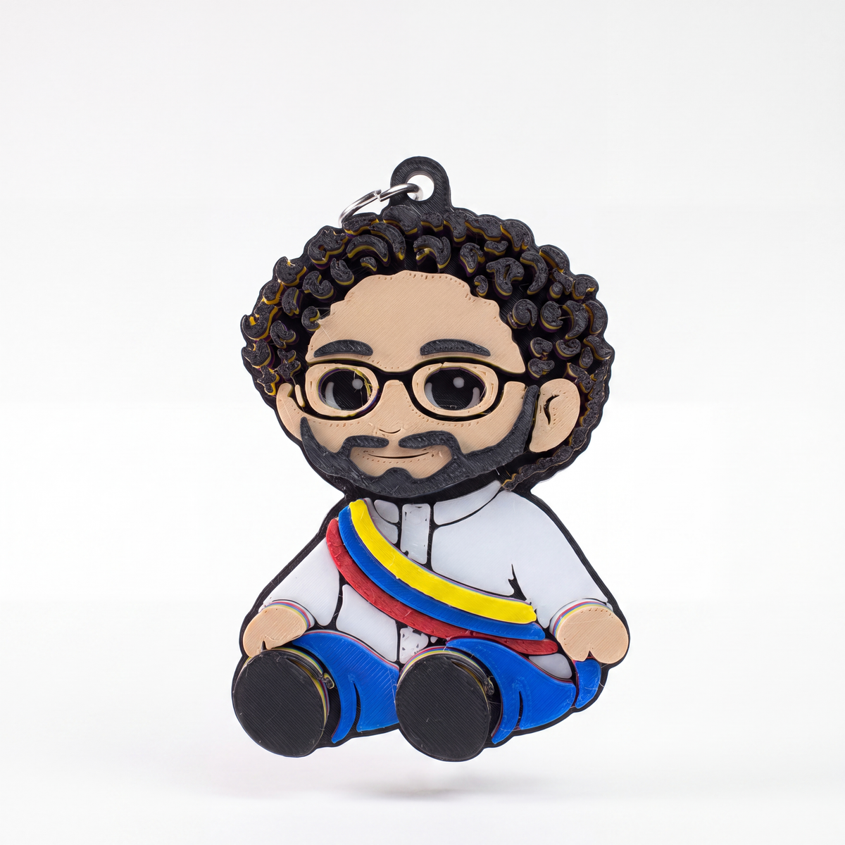 Llavero de Iván Cepeda-3D